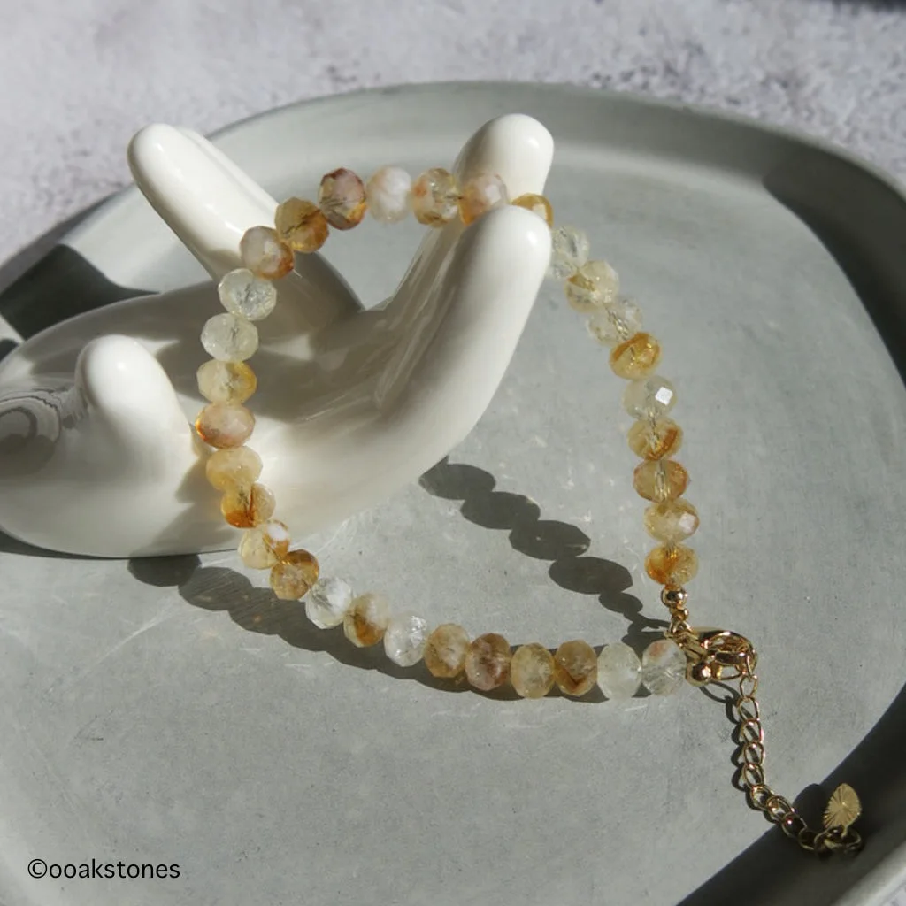 Adjustable Faceted Bracelet
