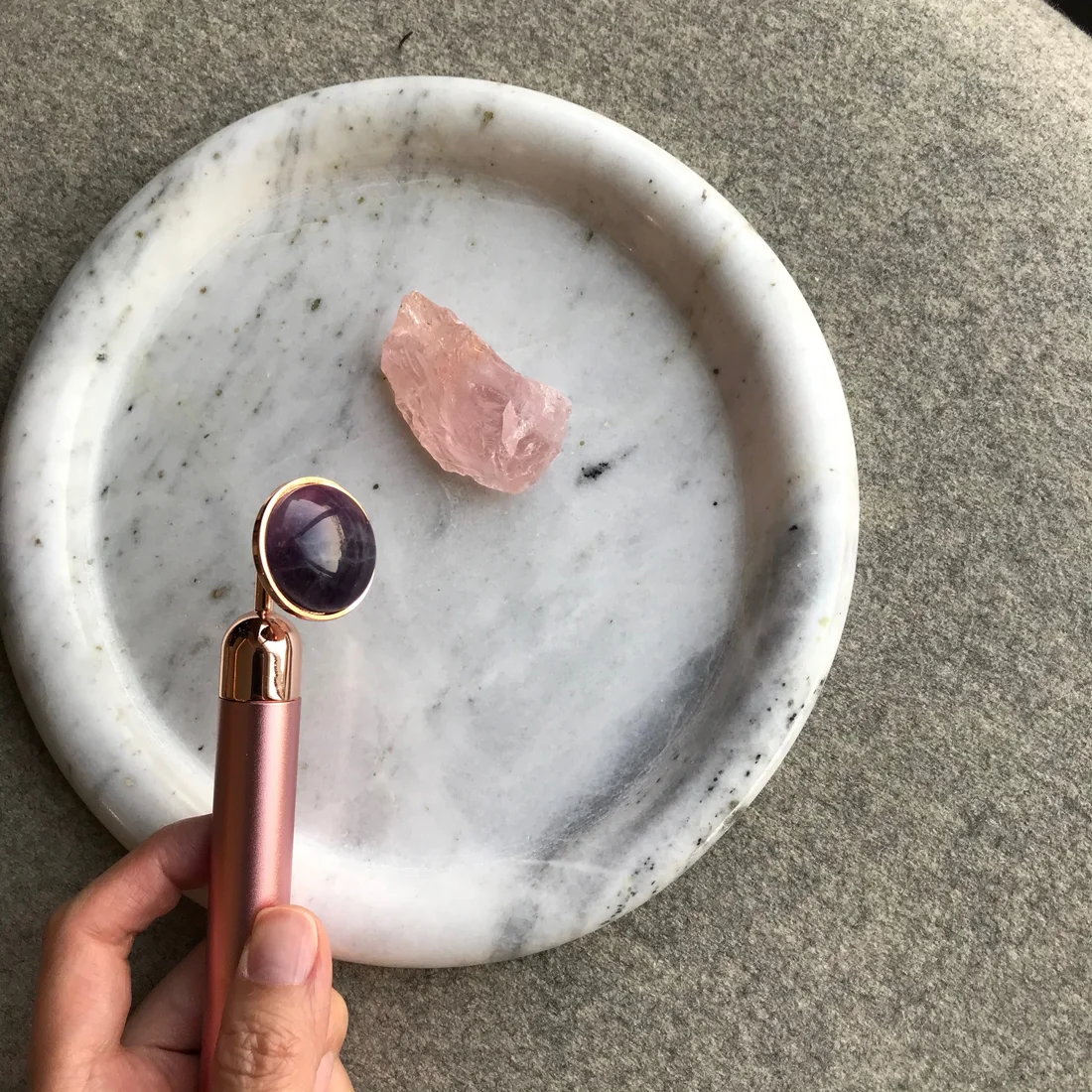 Amethyst Facial Massager