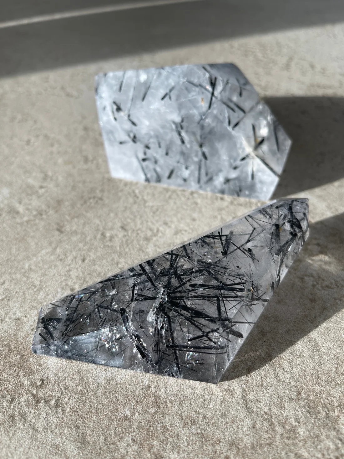 Black Tourmalated Free Form