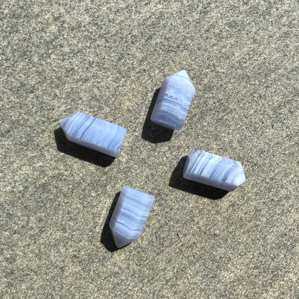 Blue Lace Agate mini point
