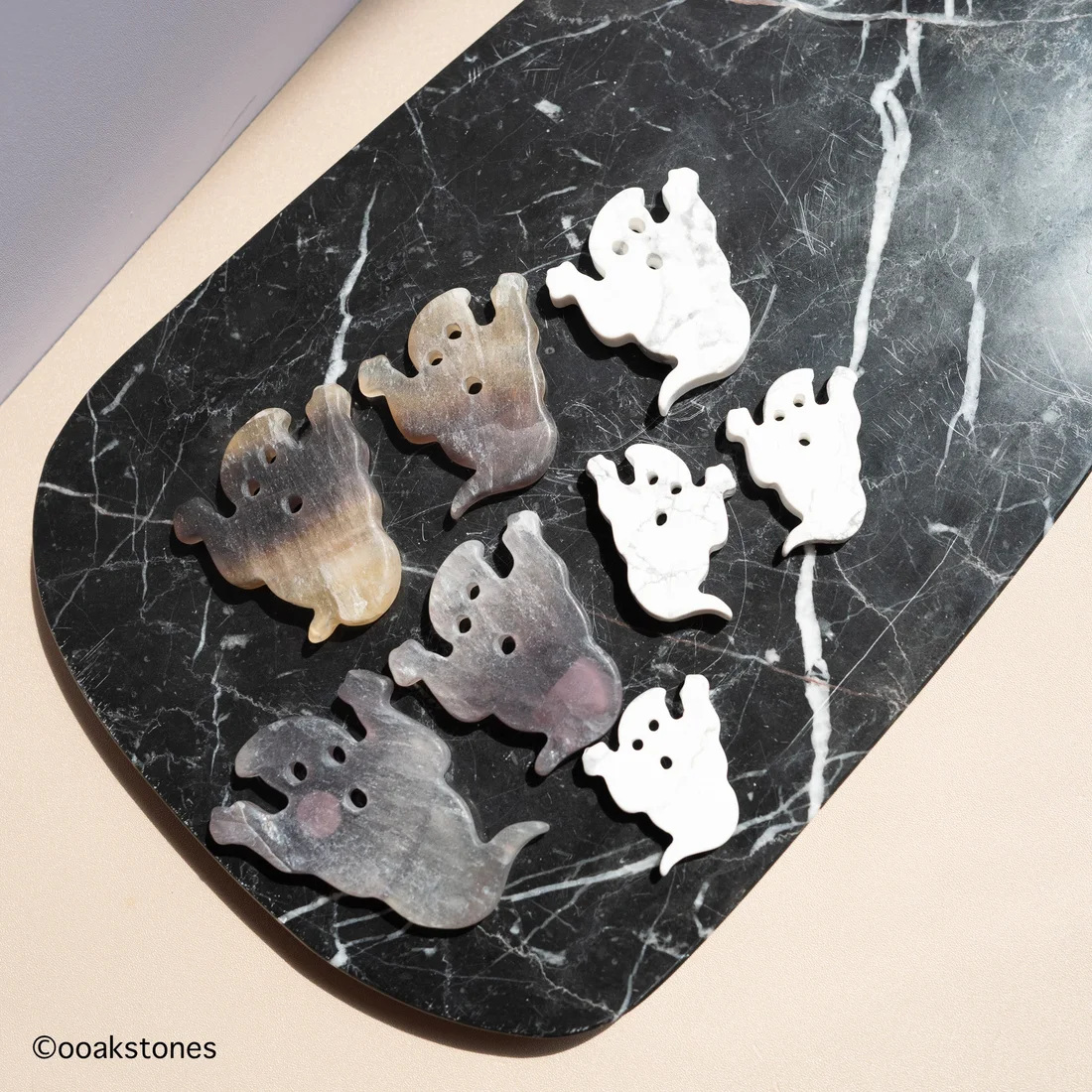 Casper Crystal Ghost | Halloween Crystal Carving