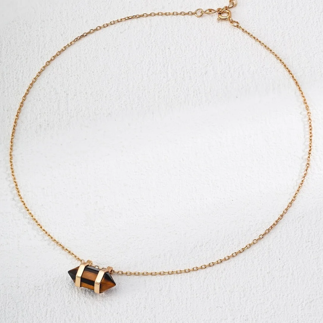 盾 · Dun - Tiger’s Eye Necklace
