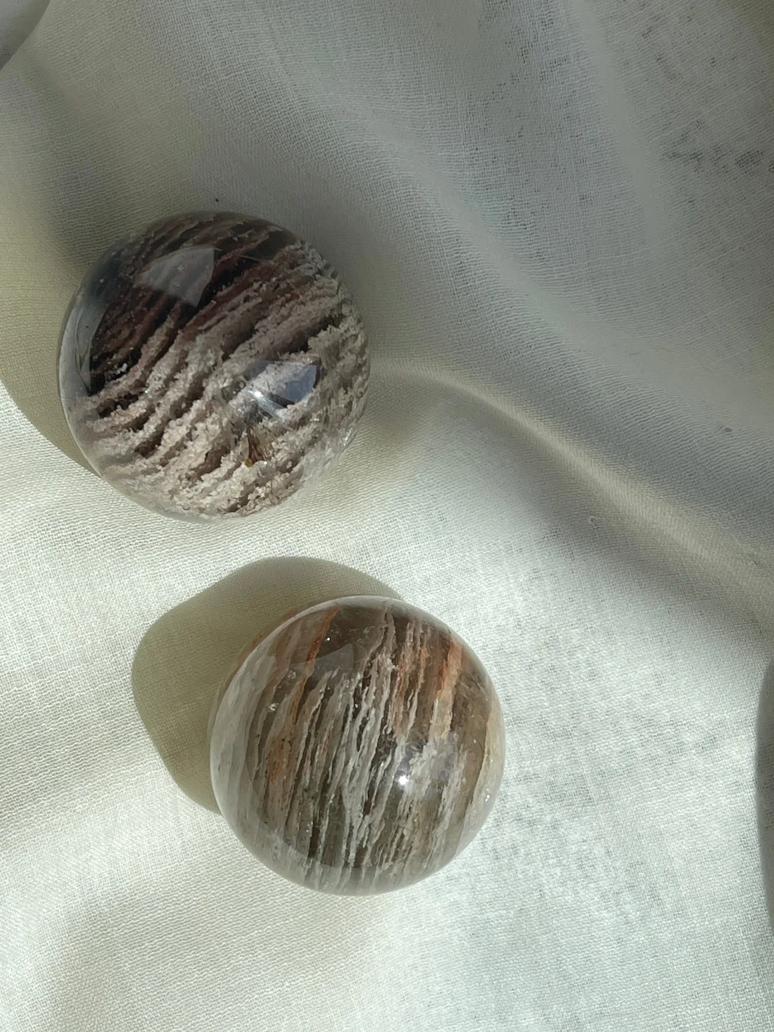 Inclusion Quartz Sphere