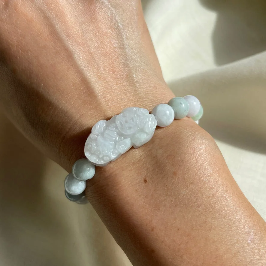 Jade Beaded Bracelet