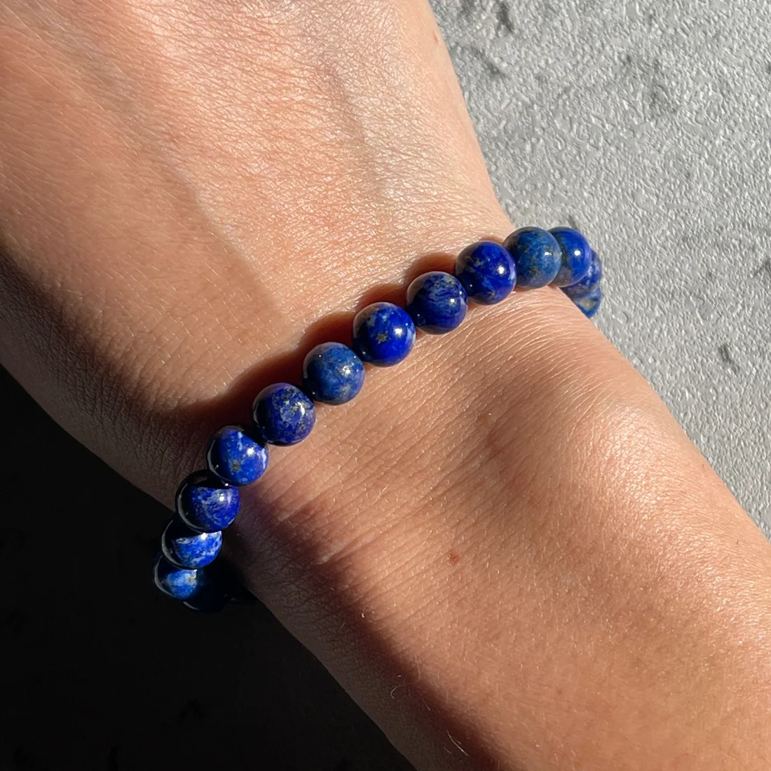 Lapis Lazuli Beaded Bracelet