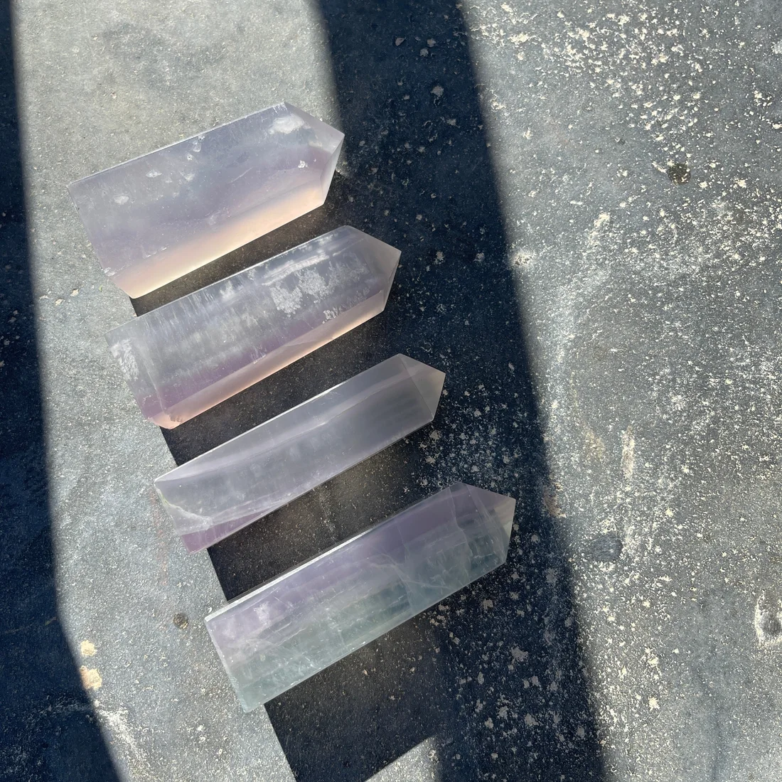 Lavender Fluorite Point