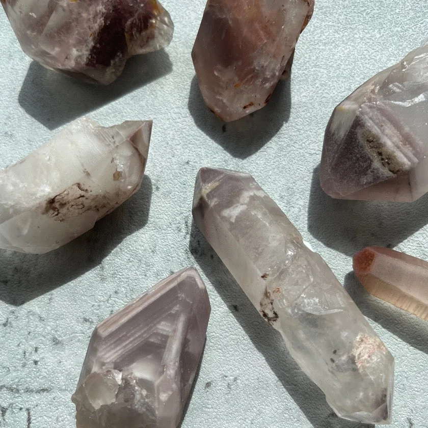 Lithum Quartz Raw Point