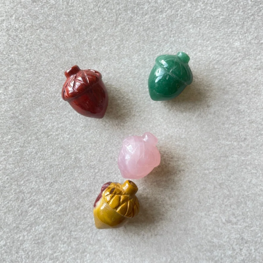 Mini Crystal Acorn