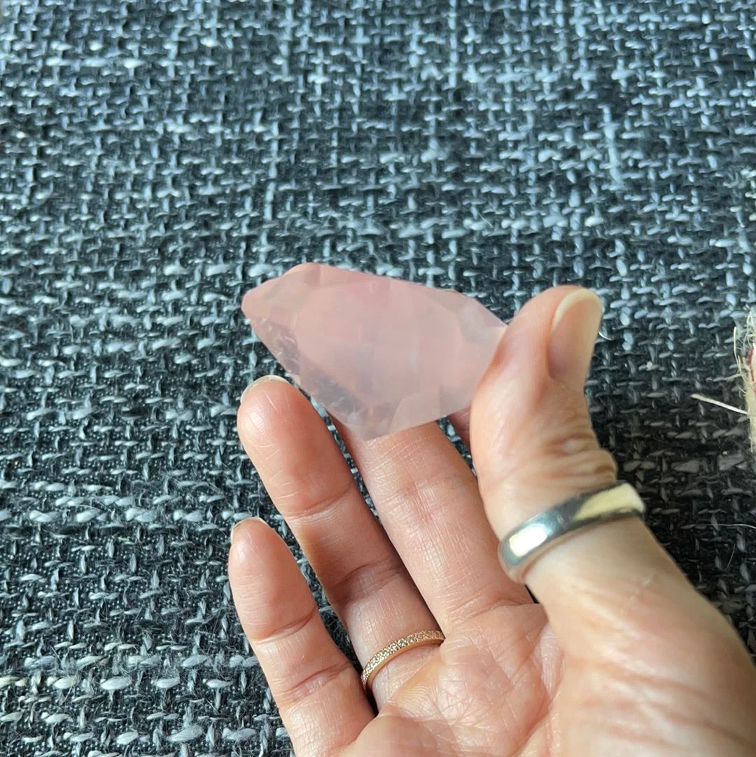 Mini Rose Quartz Diamond