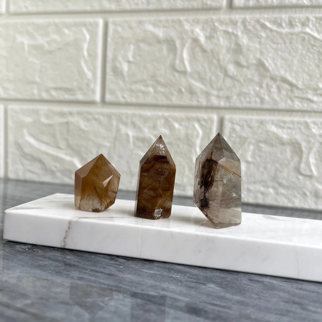 Mini Rutilated Quartz Point