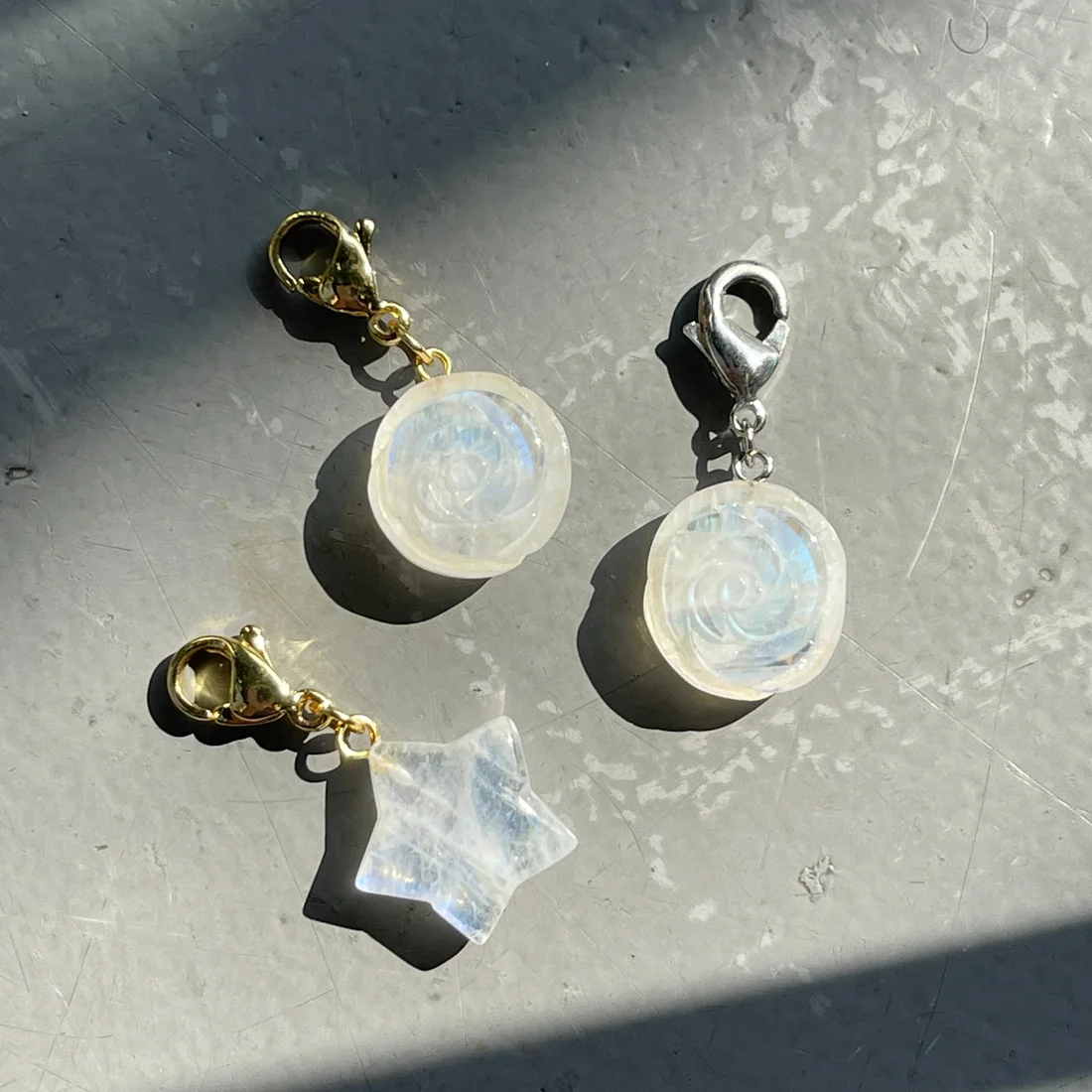 Moonstone Charm