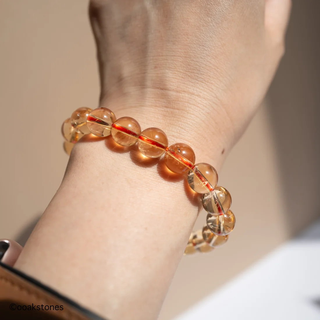 Natural Citrine Bracelet | Hand-Selected