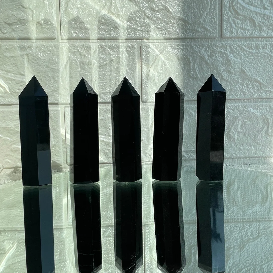 Obsidian Single Terminated Points