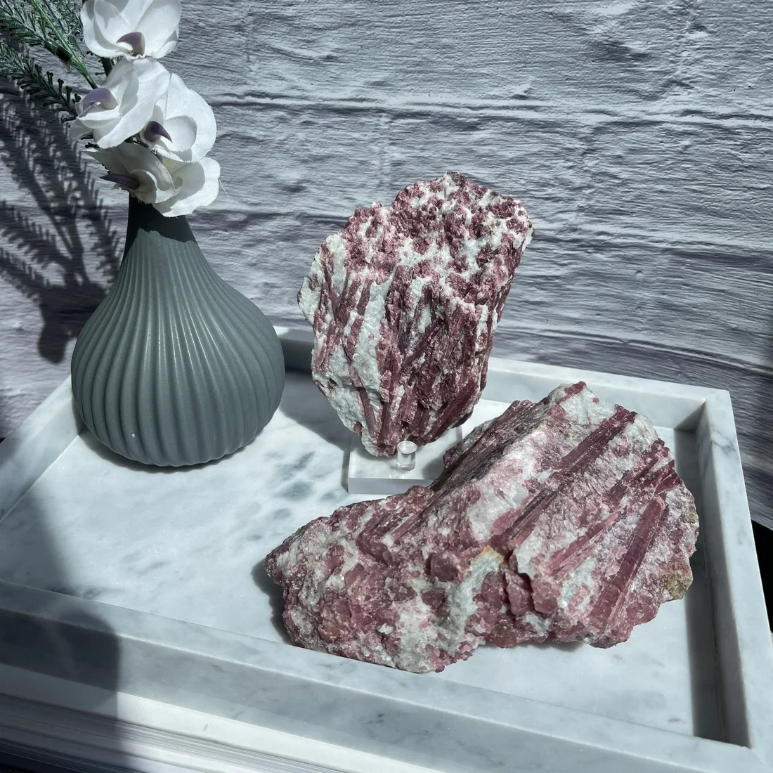 Pink Tourmaline Statement pieces