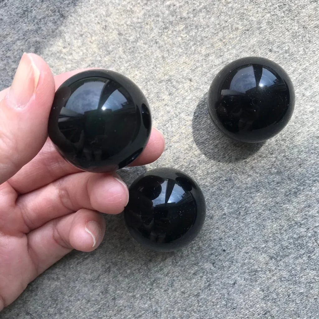 Rainbow Obsidian small sphere