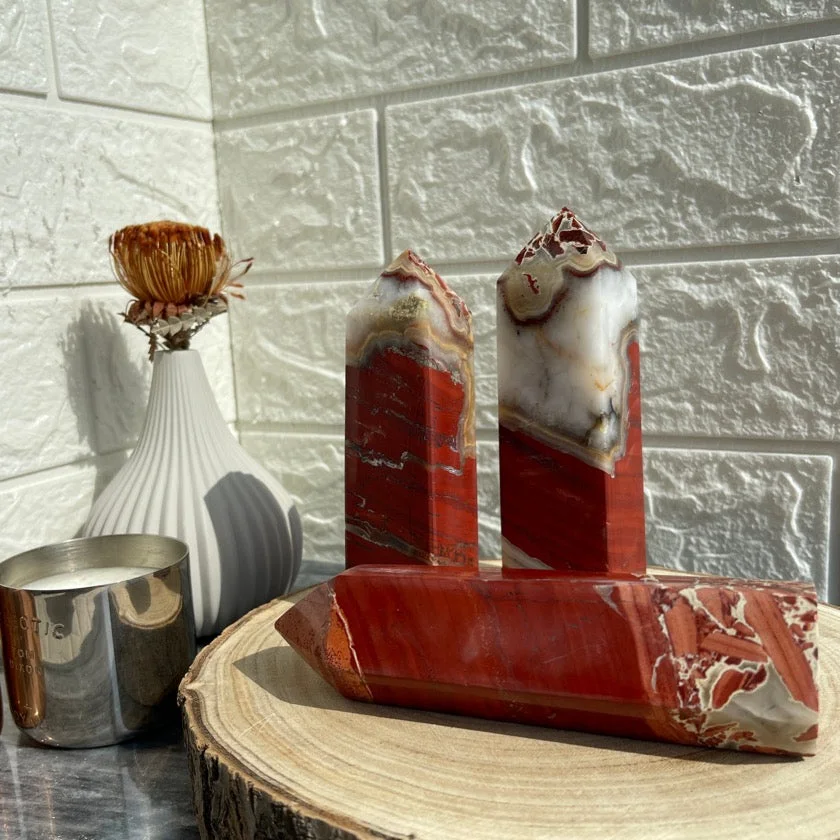 Red Jasper Points