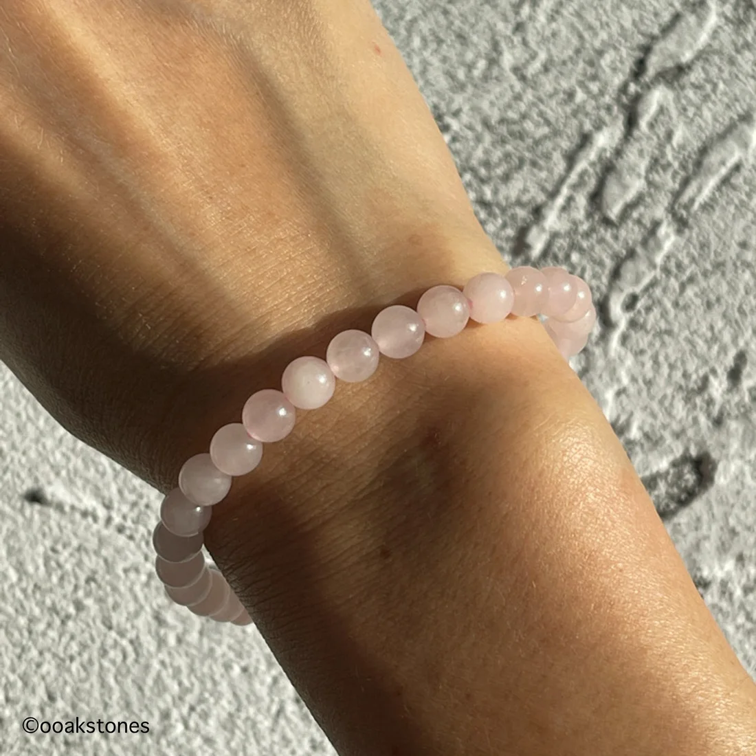 Rose quartz Beaded Bracelets (General Quality)