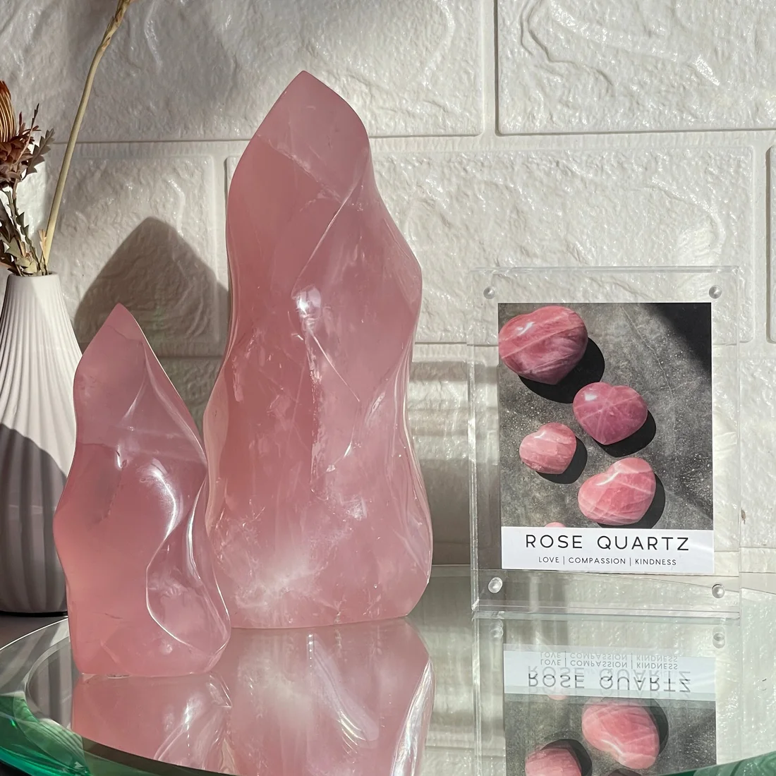Rose Quartz Flame