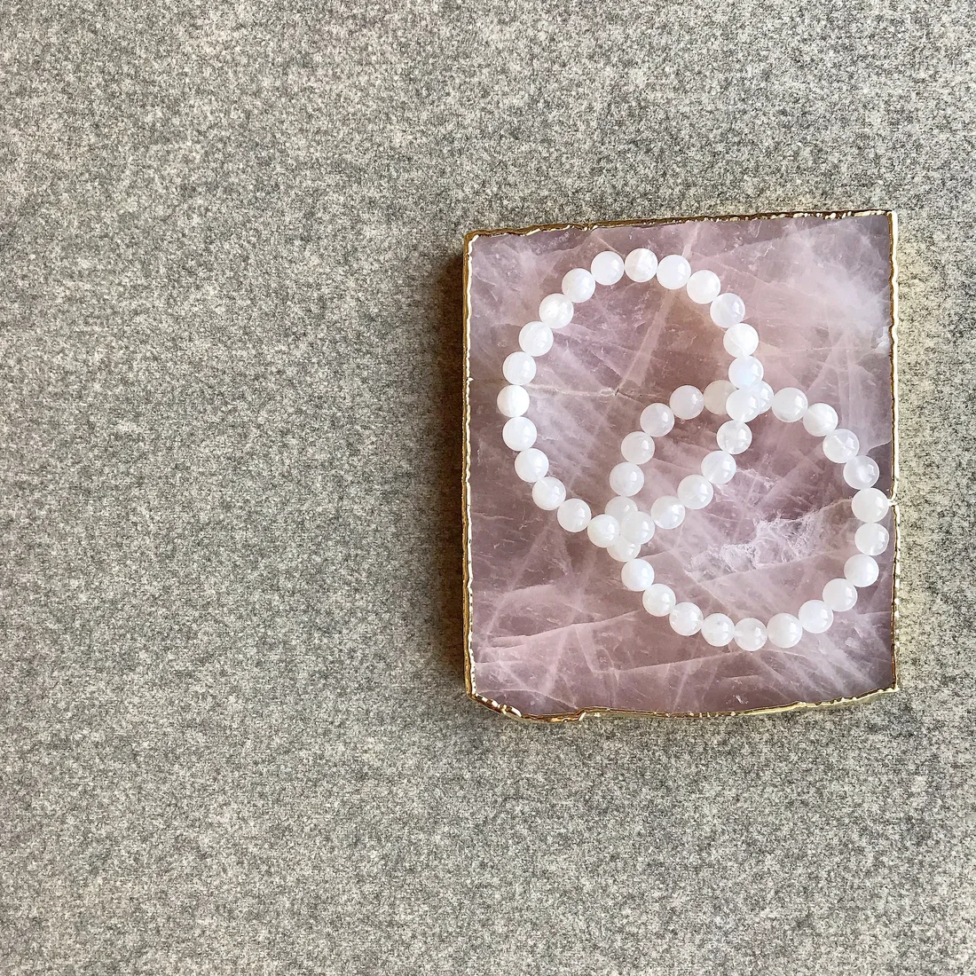 Rose Quartz Coaster