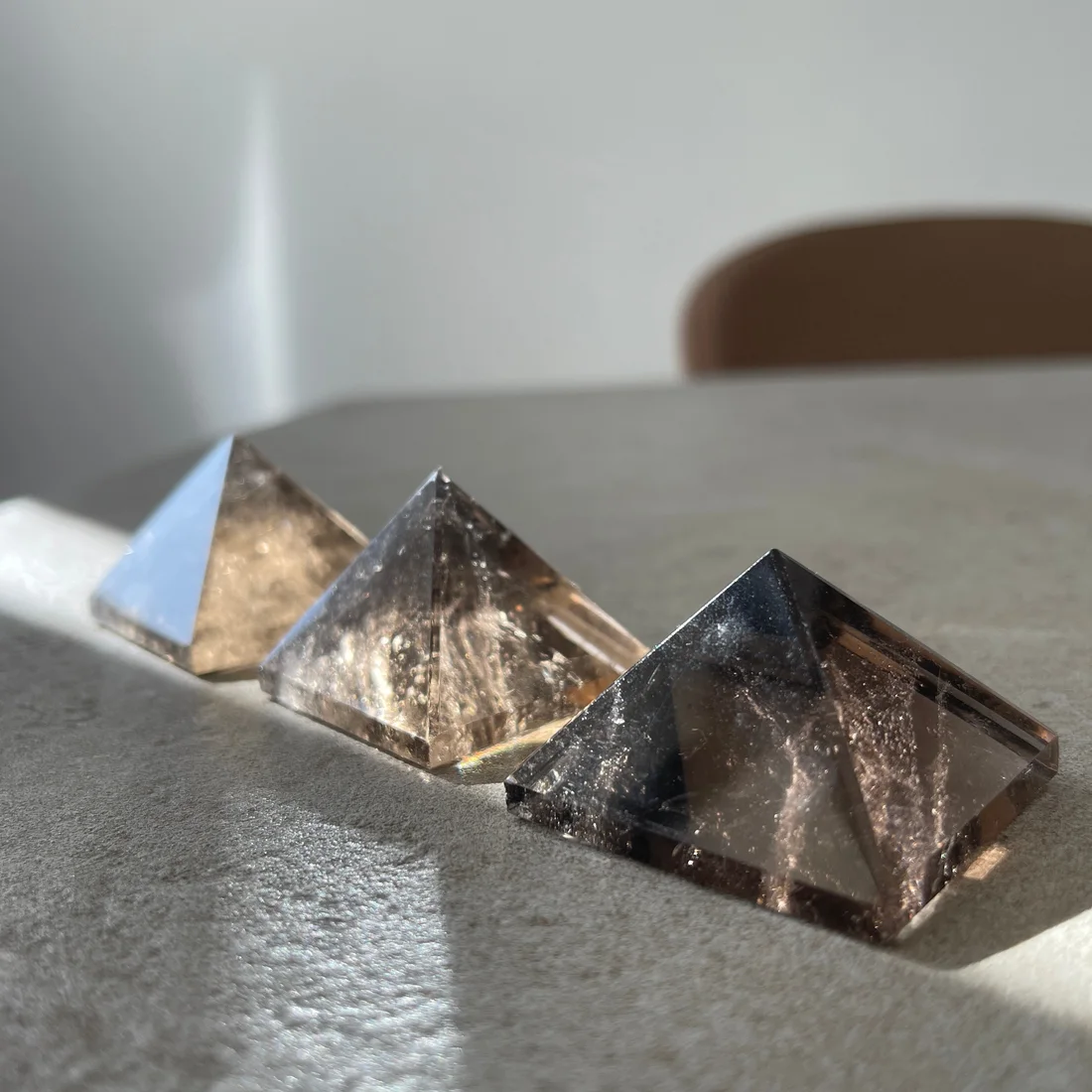 Smoky Quartz Pyramid