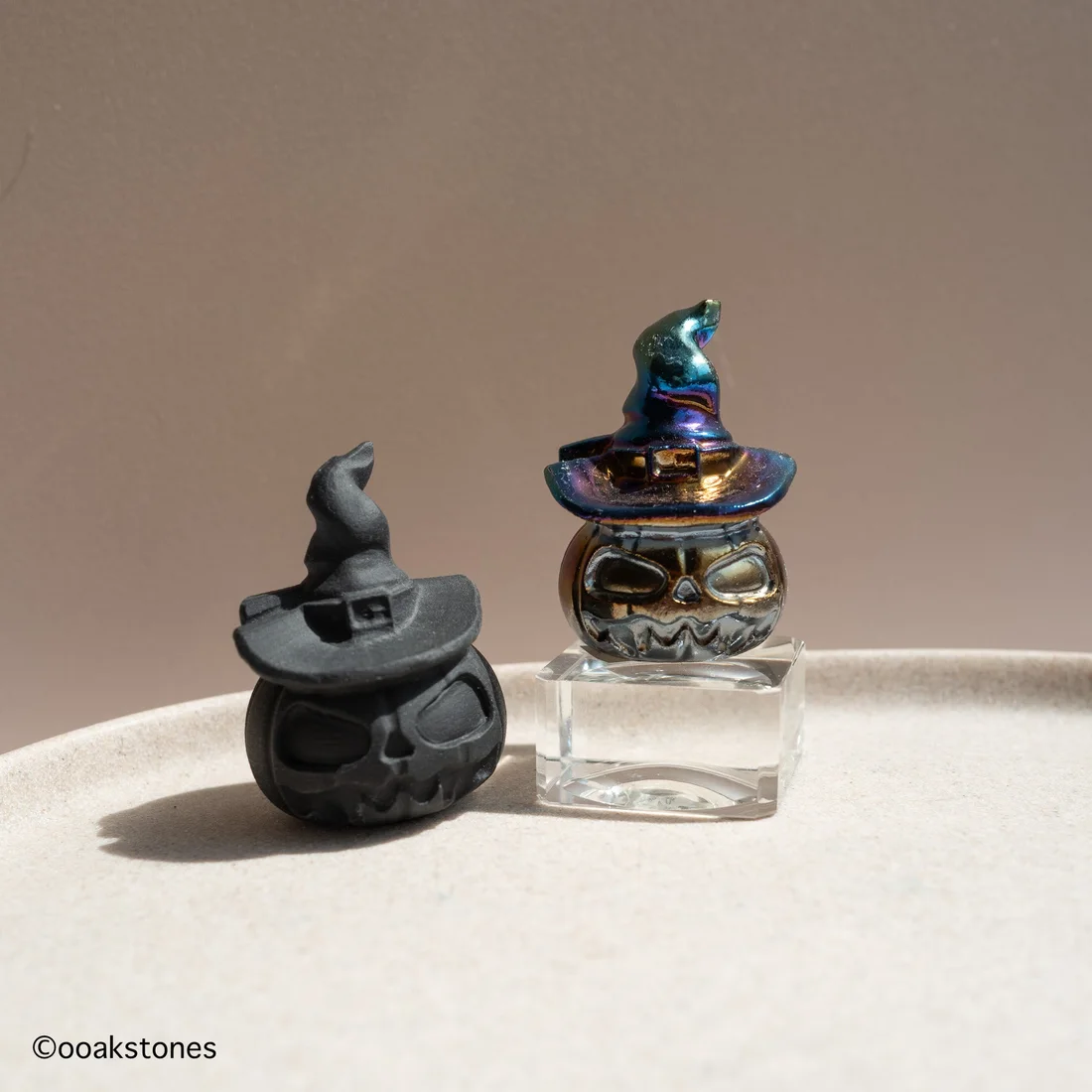 Witch Hat Crystal Pumpkin | Halloween Carving
