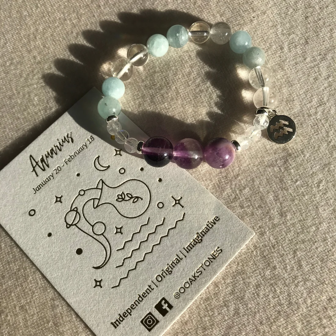 Zodiac Bracelet - AQUARIUS