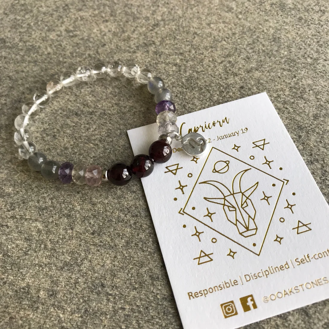 Zodiac Bracelet - CAPRICORN