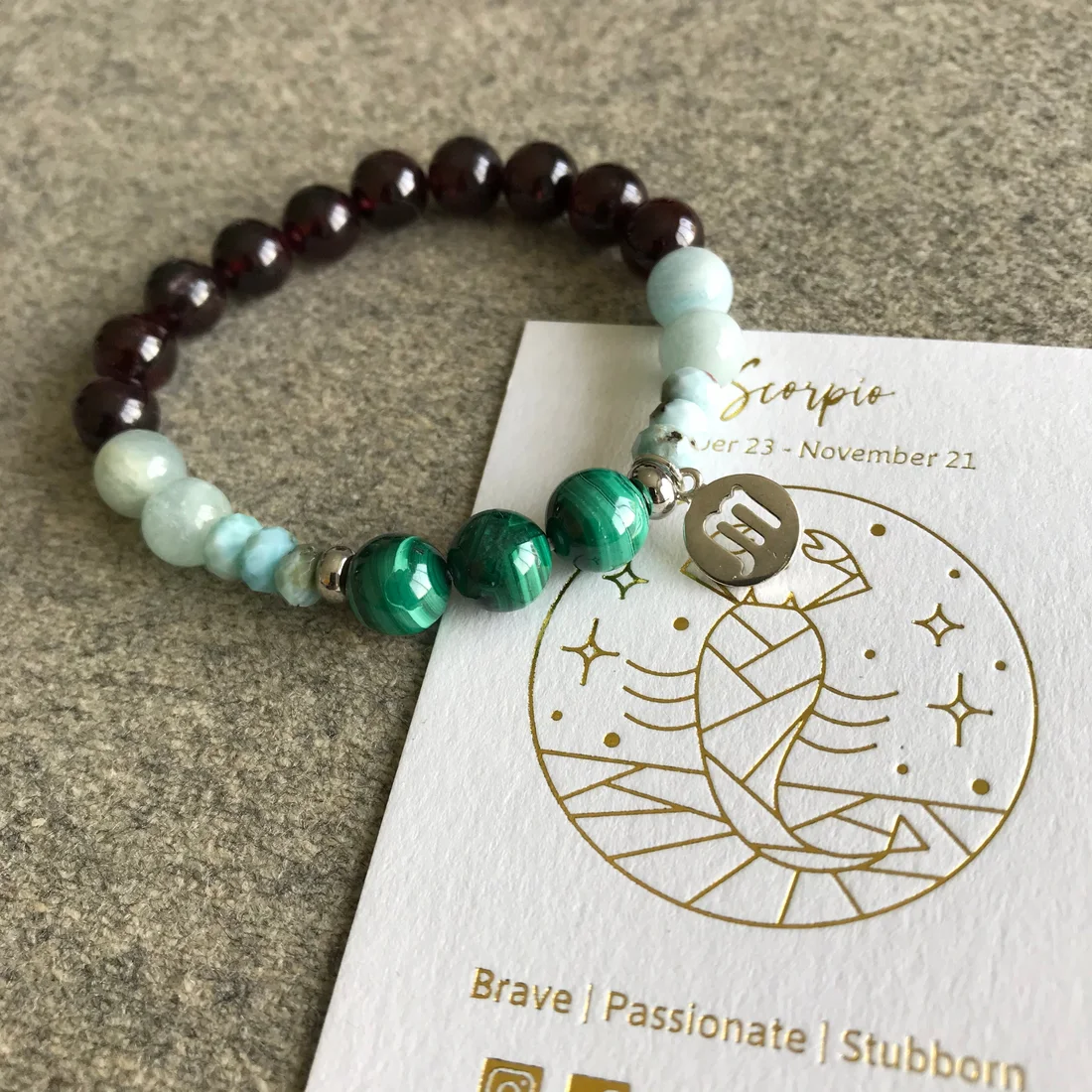 Zodiac Bracelet - SCORPIO