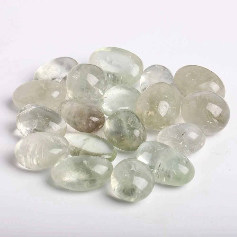 0.1kg Green Quartz Crystal bulk tumbled stone Best Crystal Wholesalers
