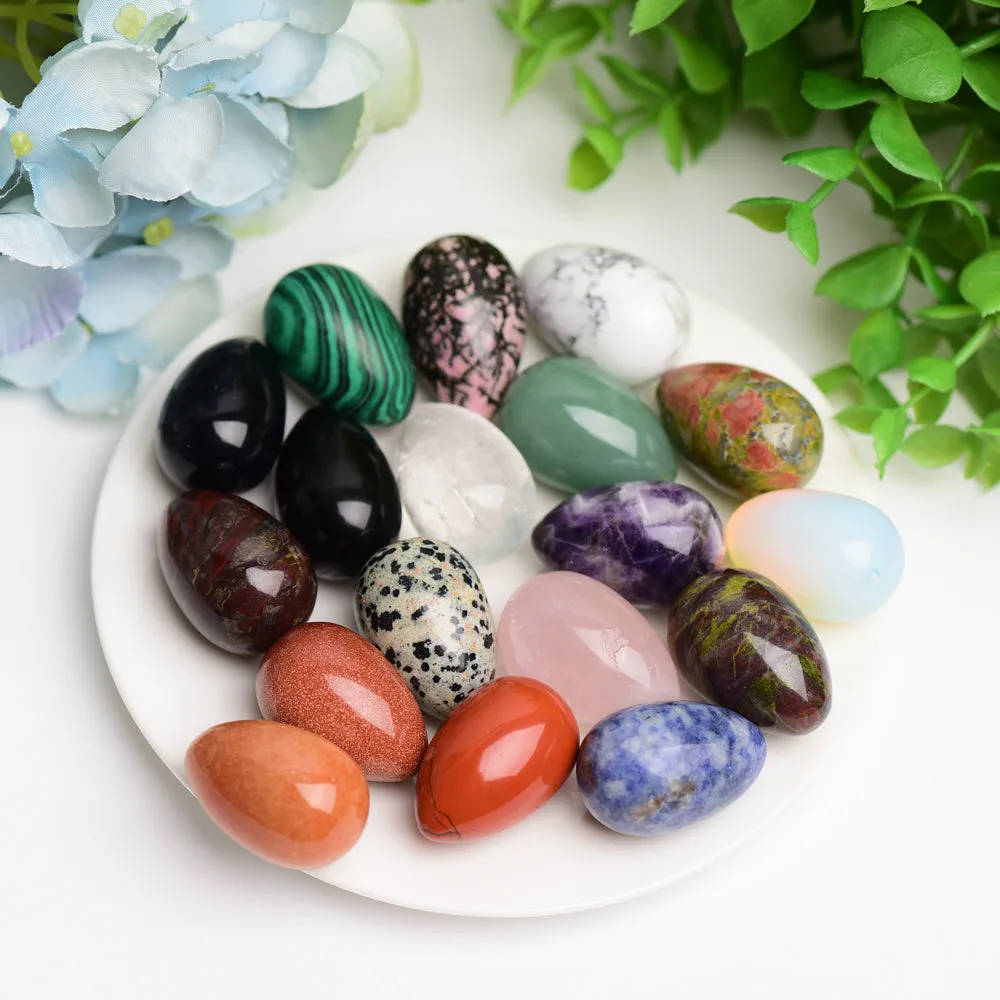 1.0 Mixed Crystal Mini Eggs Crystal Carving Bulk Best Crystal Wholesalers