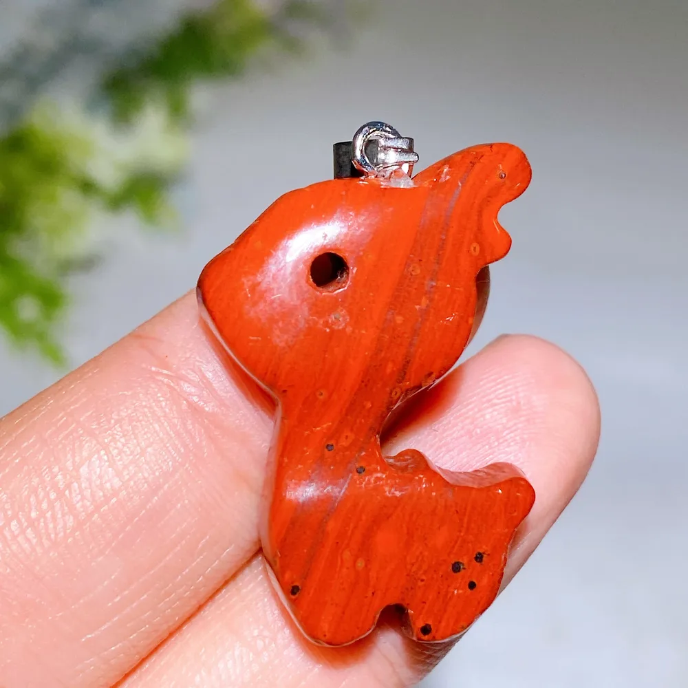 1.2" Crystal Deer Pendant Crystal Healing Bulk Wholesale