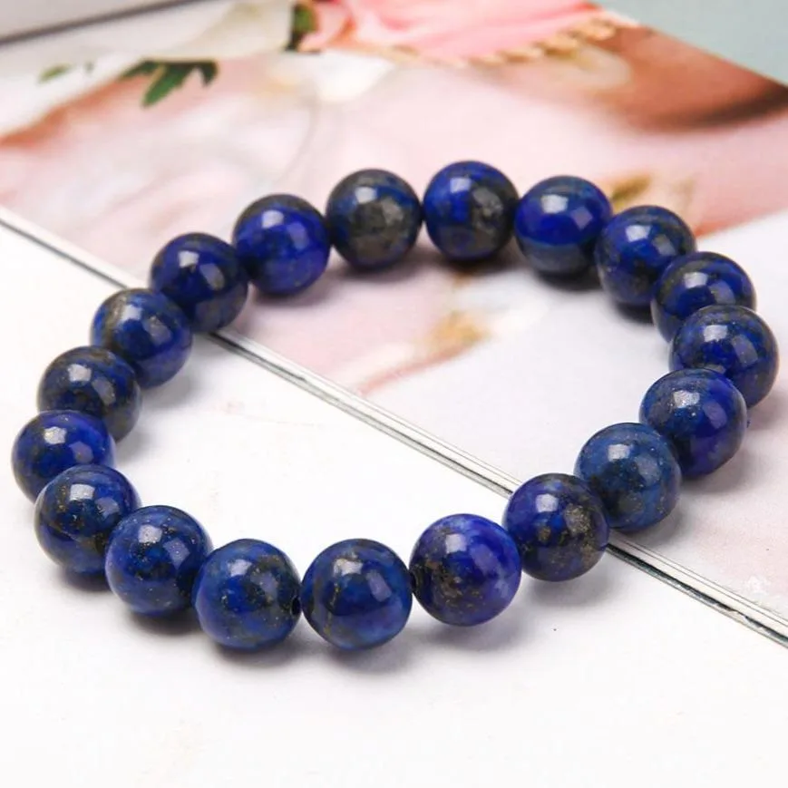 8mm 10mm Lapis Bracelet Best Crystal Wholesalers