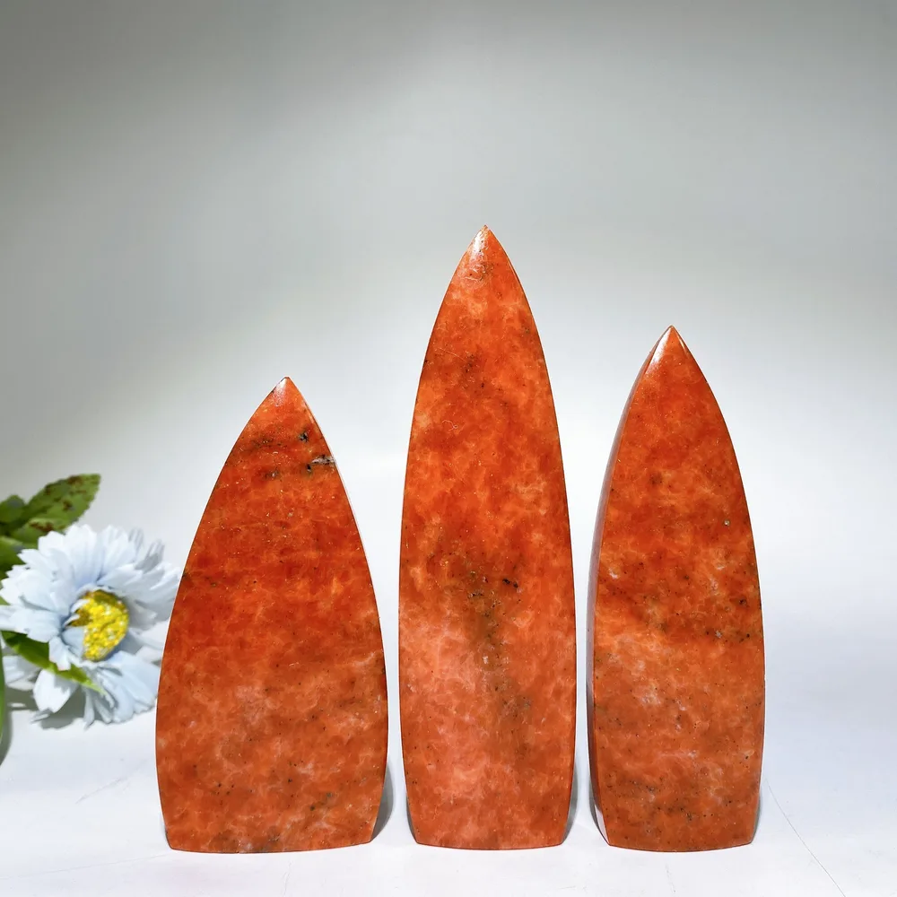 11-15cm Sunstone Free Form Crystal Healing Bulk Wholesale