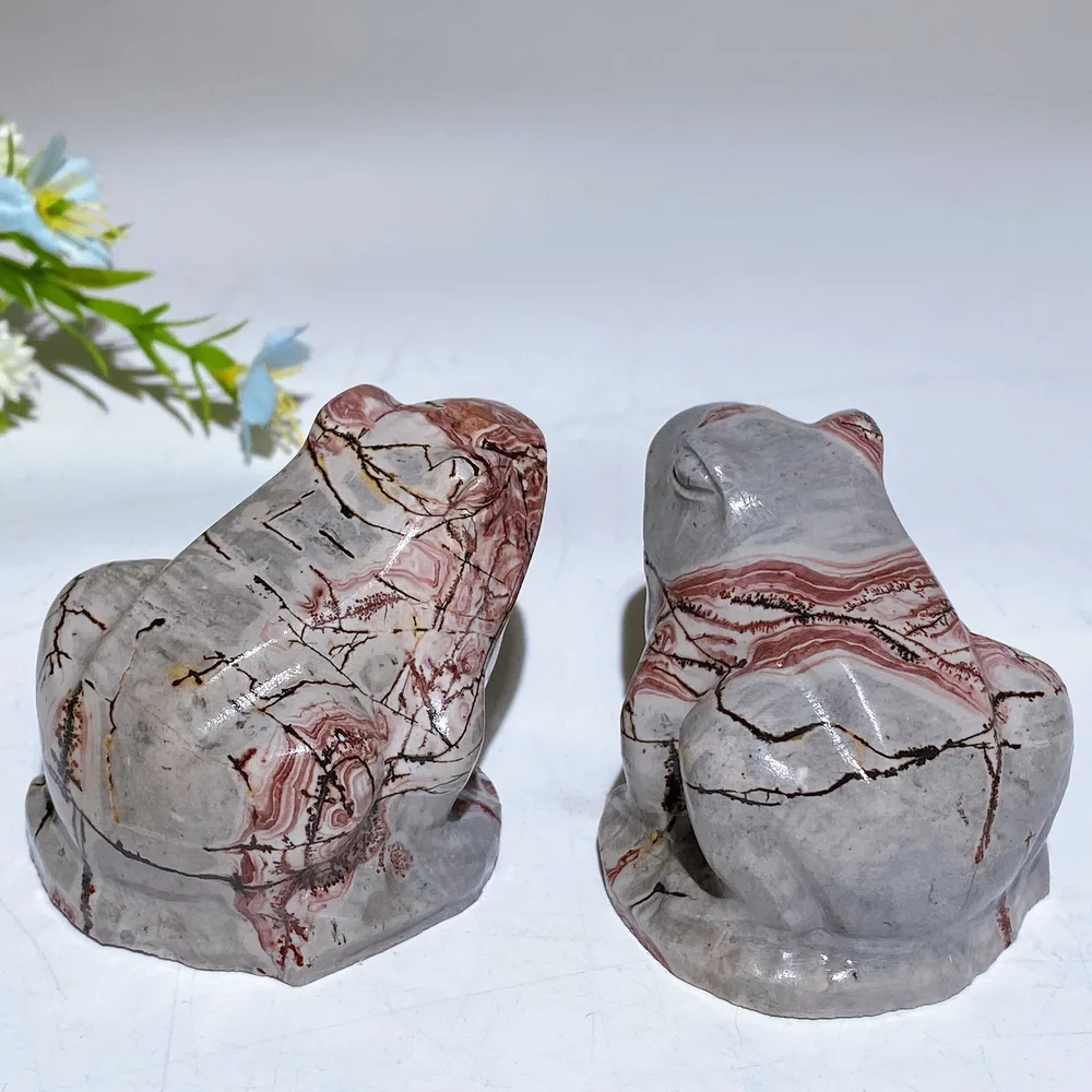 2.2" Picture Jasper Carving Crystal Healing Bulk Wholesale