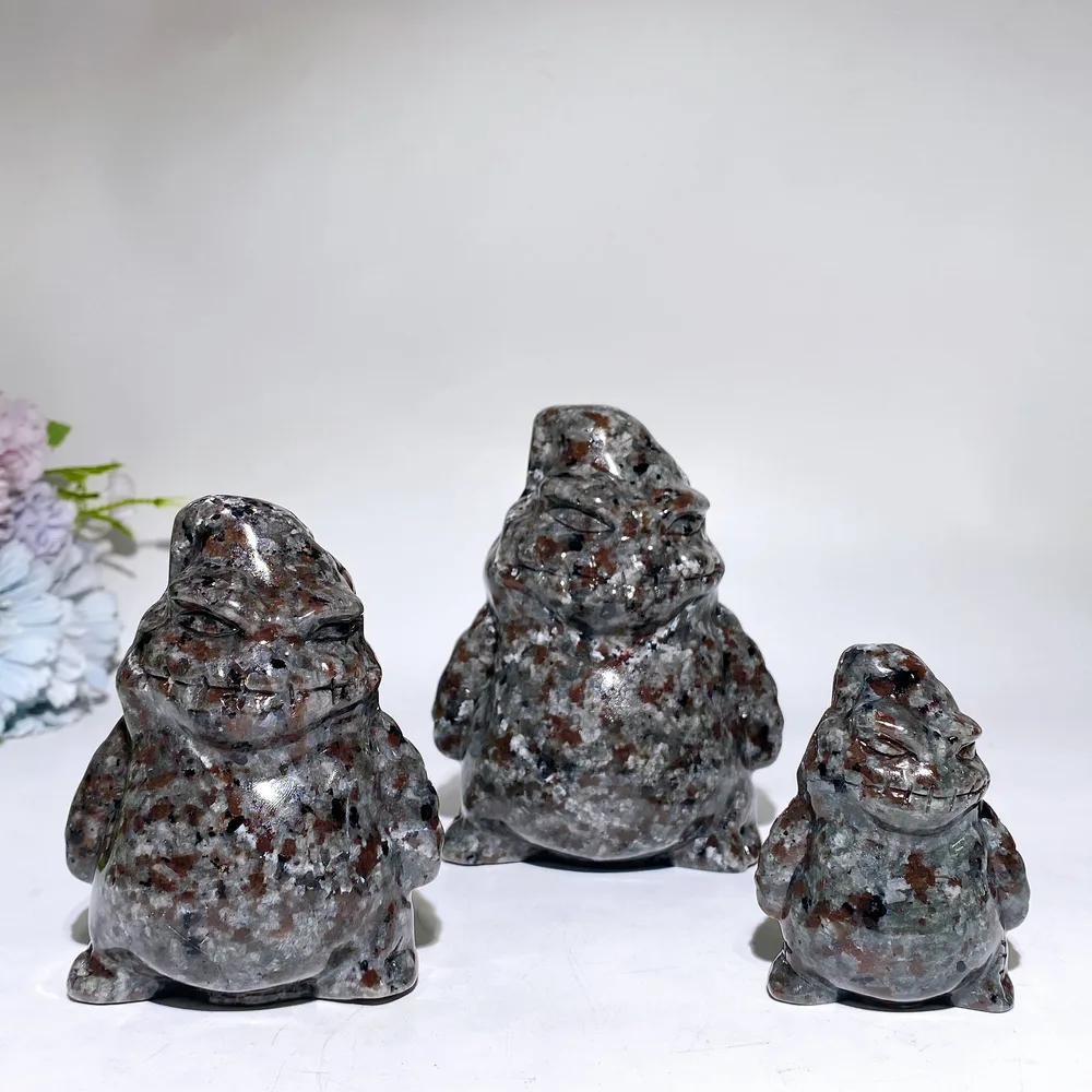 2.7"-4.6" Yooperlite Oogei Boogei Carving Crystal Healing Bulk Wholesale