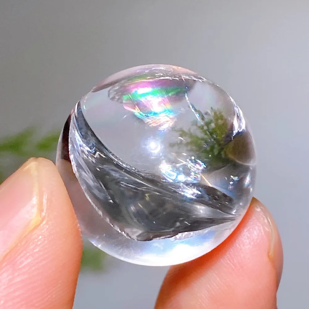 20-22mm Crack Clear Quartz Sphere Crystal Healing Bulk Wholesale