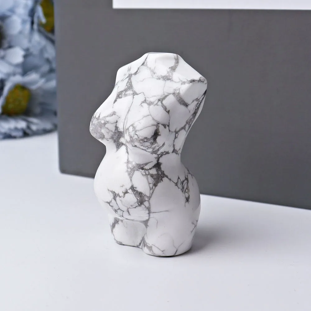 2.7" Howlite Crystal Model Carving Best Crystal Wholesalers