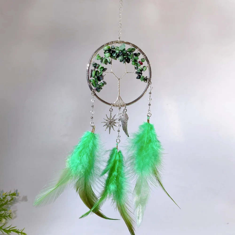 28cm Natural Crystal Dreamcatcher Crystal Healing Bulk Wholesale