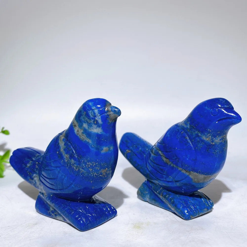 3.7" Lapis Bird Carving Crystal Healing Bulk Wholesale