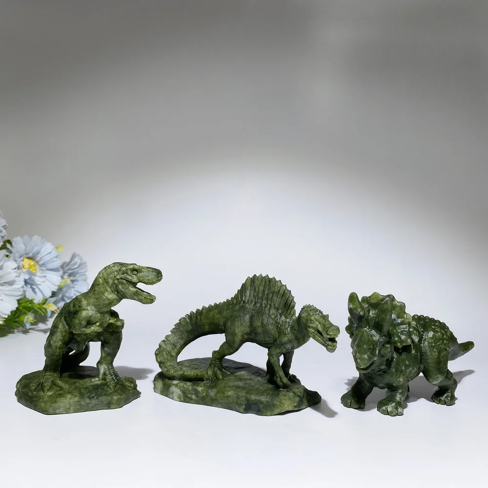 3.9"-5.7" Serpentine Dragon Carving Crystal Healing Bulk Wholesale