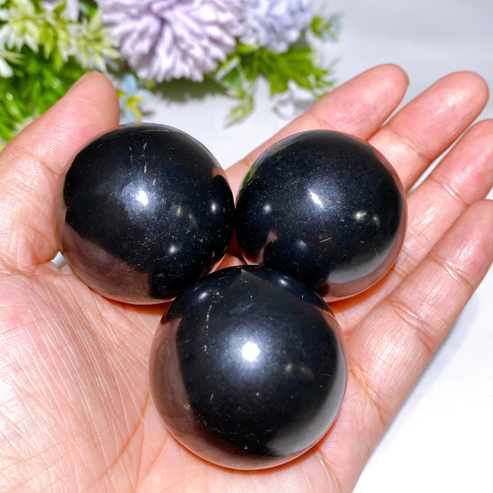 4cm Schungite Sphere Crystal healing Bulk Wholesale