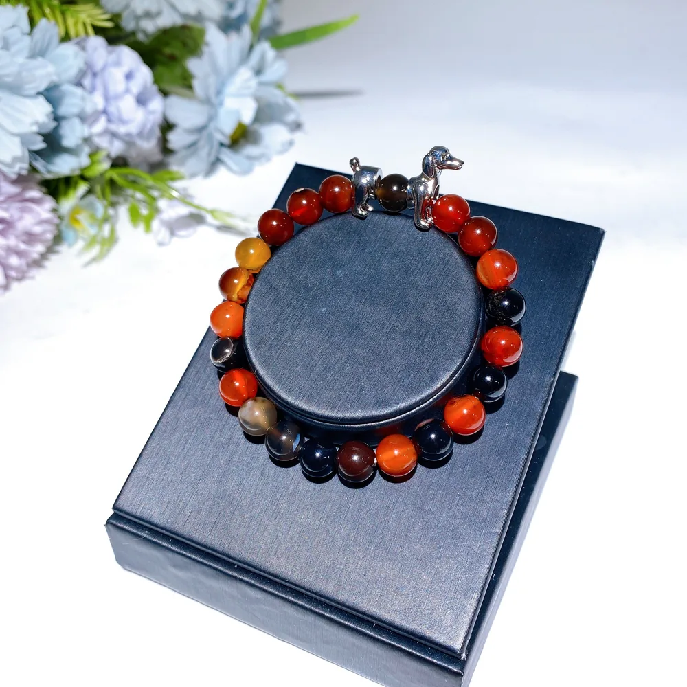 8mm Alloy Duchshud Crystal Bracelet Crystal Healing Bulk Wholesale
