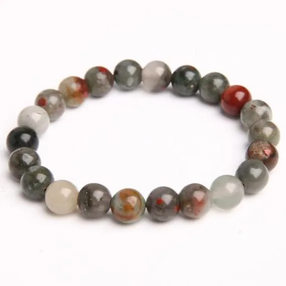 8mm Blood Stone Crystal Bracelet Best Crystal Wholesalers