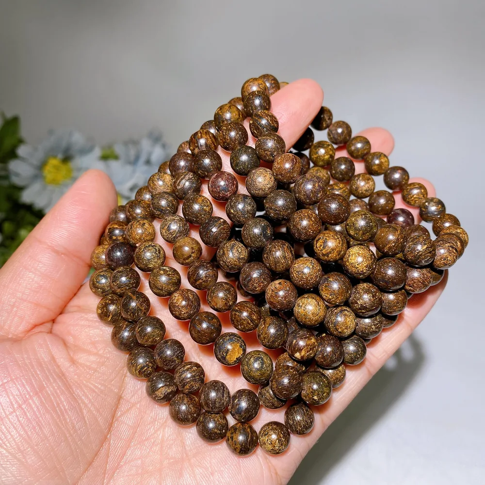 8mm Bronzite Bracelet Crystal Healing Bulk Wholesale