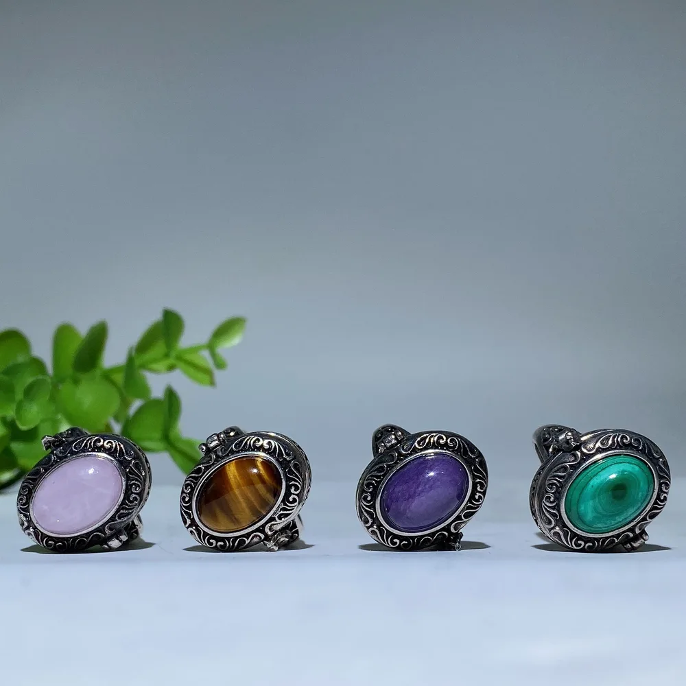 Crystal Poison Ring Crystal Healing Bulk Wholeasale