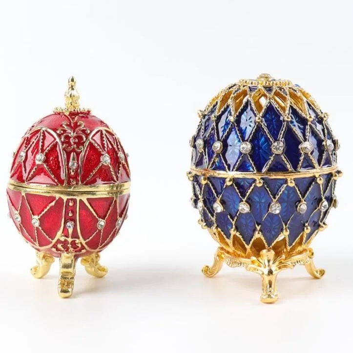 Egg Shape Jewelry Box