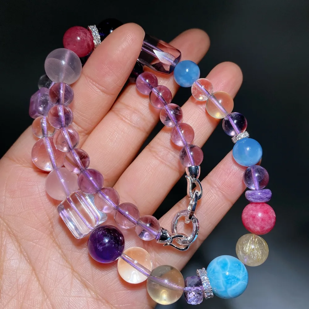 Special DIY Natural Crystal Beads Necklace Crystal Gift Crystal Healing Bulk Wholesale
