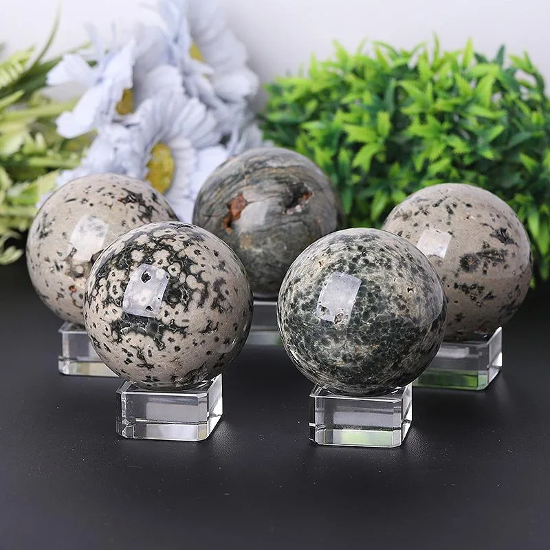 1.5"-4.0" Ocean Jasper Sphere Best Crystal Wholesalers
