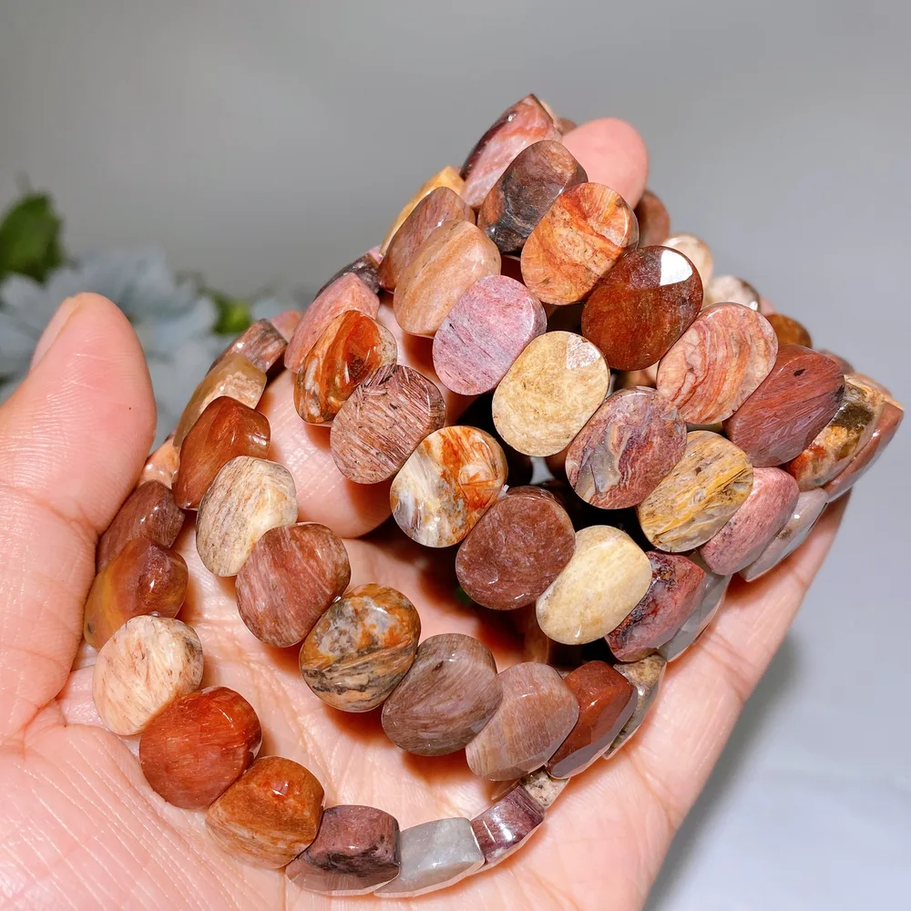 Petrified Wood Bangle Crystal Healing Bulk Wholesale