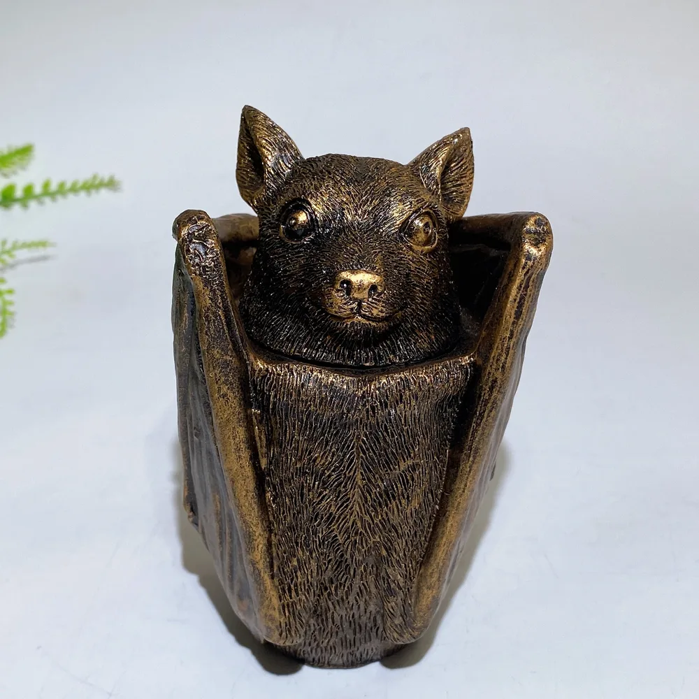 Resin Bat Trinket Stash Box Crystal Healing Bulk Wholesale
